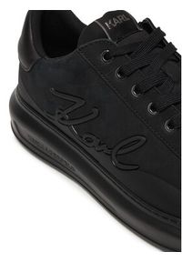 Karl Lagerfeld - KARL LAGERFELD Sneakersy Kapri KL52542F Czarny. Kolor: czarny. Materiał: nubuk, skóra #4