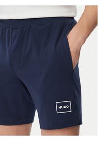 Hugo - HUGO Szorty sportowe Laze 50525247 Granatowy Regular Fit. Kolor: niebieski. Materiał: bawełna. Styl: sportowy #2