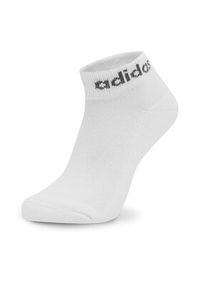 Adidas - adidas Zestaw 3 par niskich skarpet unisex 3-Pack HT3457 Biały. Kolor: biały. Materiał: materiał