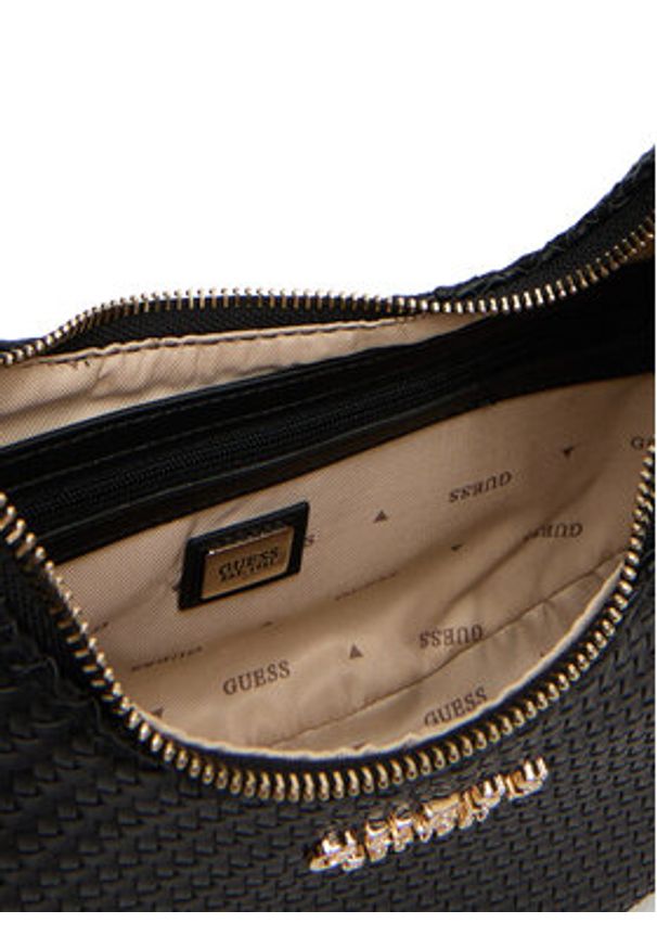 Guess Torebka Mirema HWWG96 31020 Czarny. Kolor: czarny. Materiał: skórzane