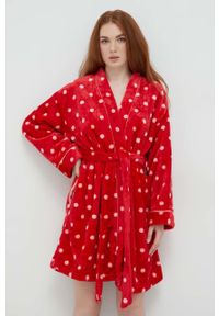 Kate Spade szlafrok kolor czerwony. Kolor: czerwony #1