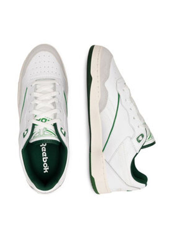 Reebok Sneakersy BB 4000 II H03495-M Biały. Kolor: biały. Materiał: skóra