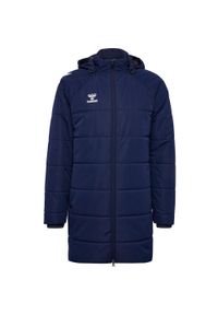 Kurtka puchowa Hummel Lead 2.0. Kolor: niebieski. Materiał: puch. Sport: piłka ręczna #1