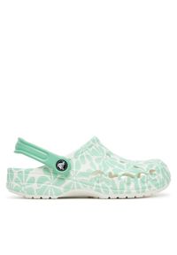 Crocs Klapki BAYA GRAPHIC CLOG 206230-3U3 Biały. Kolor: biały