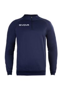 Bluza piłkarska dla dorosłych Givova Maglia Tecnica granatowa. Kolor: niebieski. Sport: piłka nożna #1
