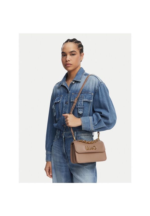 Torebka Liu Jo. Kolor: beżowy