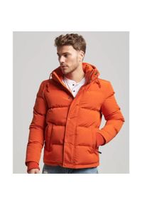 Kurtka puchowa z kapturem Superdry Everest. Typ kołnierza: kaptur. Kolor: pomarańczowy. Materiał: puch #2