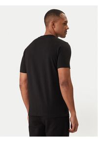 Karl Lagerfeld - KARL LAGERFELD T-Shirt 755780 500235 Czarny Regular Fit. Typ kołnierza: dekolt w karo. Kolor: czarny. Materiał: bawełna #4