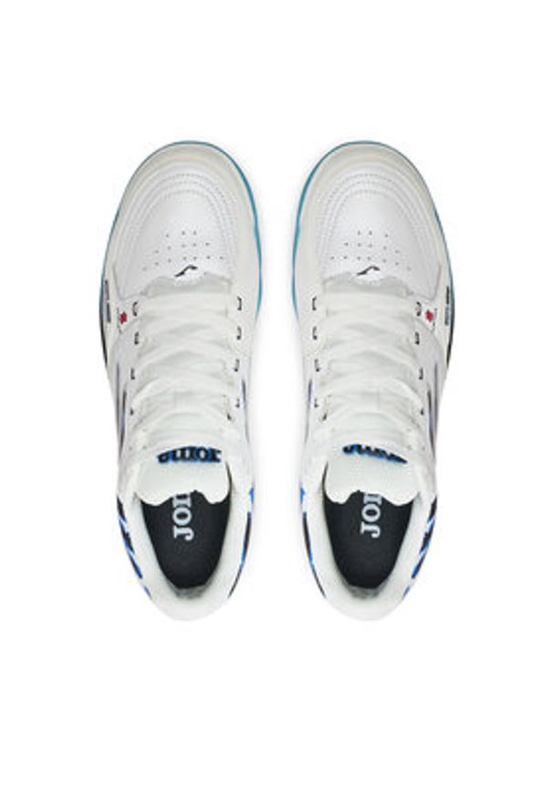 Joma Buty do piłki nożnej Fs Reactive Indoor FSW2432IN Biały. Kolor: biały. Materiał: skóra