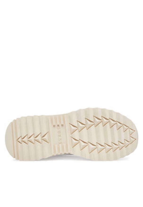 Guess Sneakersy FLJKOY ELE12 Biały. Kolor: biały. Materiał: skóra