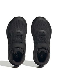 Adidas - Buty adidas Runfalcon 3.0 Jr HP5869 czarne. Okazja: na co dzień. Zapięcie: rzepy, sznurówki. Kolor: czarny. Materiał: materiał, tkanina, syntetyk, guma. Szerokość cholewki: normalna #2