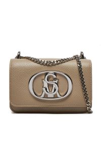 Steve Madden Torebka Blyssa SM13001369-02002-TPE Beżowy. Kolor: beżowy. Materiał: skórzane