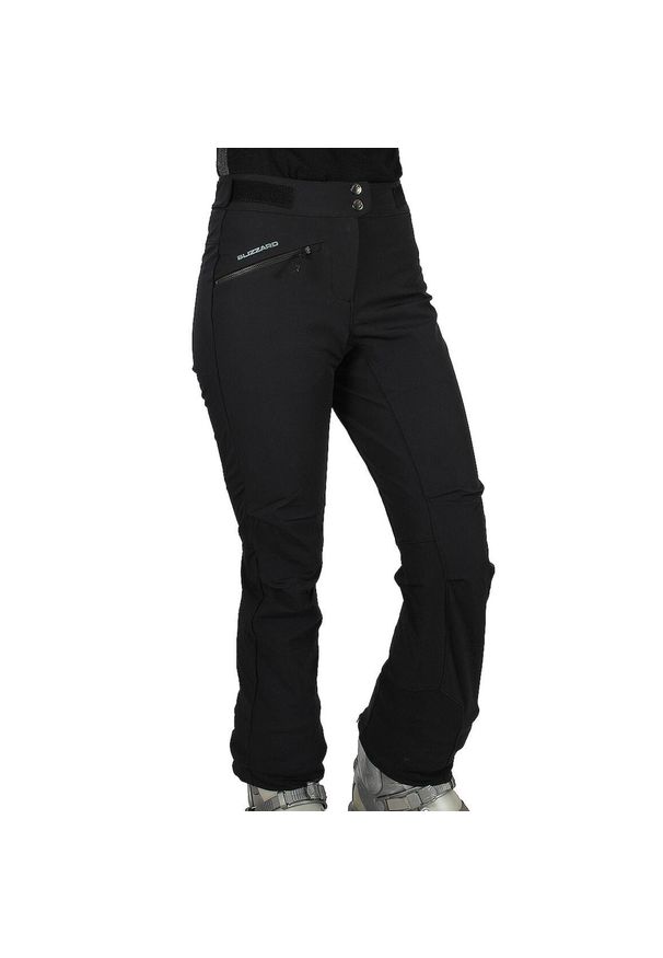BLIZZARD - Spodnie narciarskie damskie Blizzard W2W Folgaria 10.000 h2o. Kolor: czarny. Sezon: zima. Sport: narciarstwo