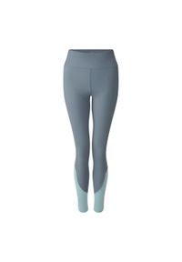 DARE 2B - Damskie Legginsy Power. Kolor: wielokolorowy, niebieski, szary