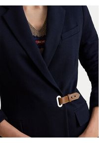 Lauren Ralph Lauren - LAUREN RALPH LAUREN Marynarka 200980021001 Granatowy Straight Fit. Kolor: niebieski. Materiał: bawełna #3