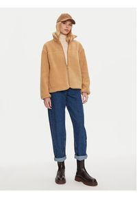 TOMMY HILFIGER - Tommy Hilfiger Kurtka przejściowa WW0WW43223 Beżowy Loose Fit. Kolor: beżowy. Materiał: syntetyk #5