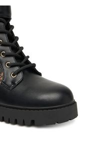 Guess Trapery FLTORA FAL10 Czarny. Kolor: czarny. Materiał: skóra