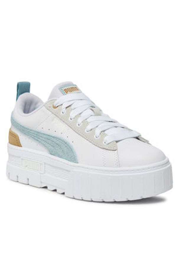 Puma Sneakersy Mayze Mix Wns 387468 12 Biały. Kolor: biały. Materiał: skóra