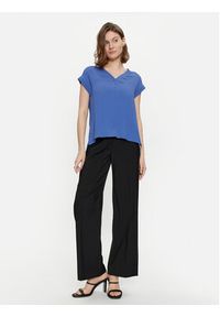 Marella Bluzka Pialla 2413111094 Niebieski Regular Fit. Kolor: niebieski. Materiał: syntetyk #6