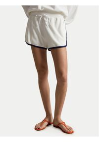 Polo Ralph Lauren Szorty sportowe 211A12956003 Biały Relaxed Fit. Kolor: biały. Materiał: bawełna #1