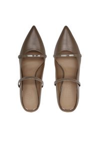 MALONE SOULIERS Klapki Maureen 85-267 Brązowy. Kolor: brązowy. Materiał: skóra #6