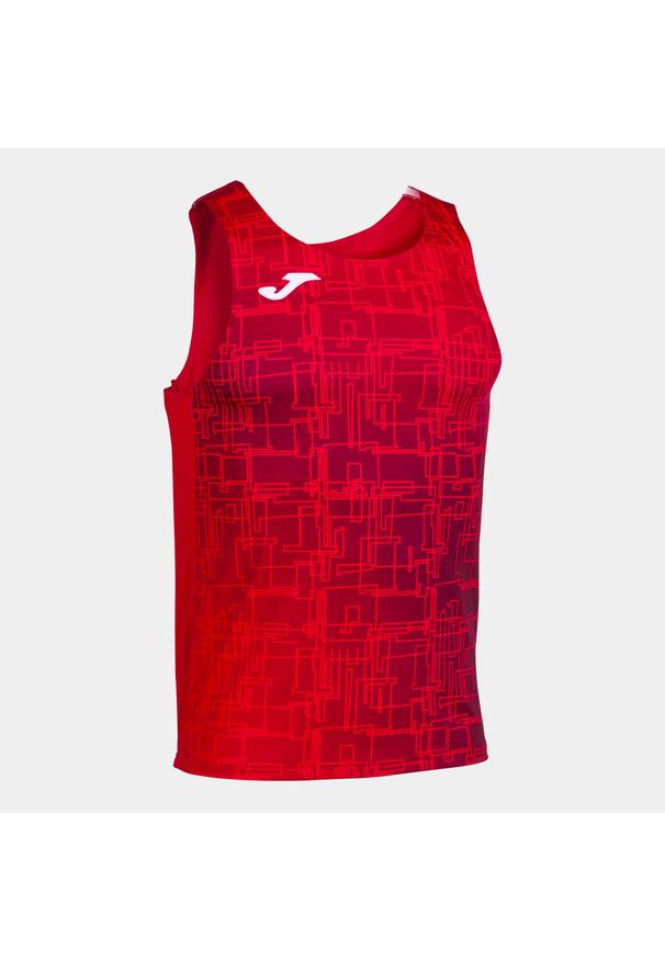 Tank top do biegania męski Joma Elite VIII. Kolor: czerwony