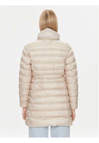 TOMMY HILFIGER - Tommy Hilfiger Kurtka zimowa Global Stripe WW0WW39221 Écru Regular Fit. Materiał: syntetyk. Sezon: zima #6