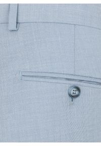 Pako Lorente - PAKO LORENTE – Jasnoniebieskie spodnie ganiturowe. Kolor: niebieski. Materiał: poliester, wiskoza. Wzór: gładki. Styl: elegancki, młodzieżowy #2