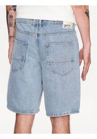 Tom Tailor Denim Szorty jeansowe 1035518 Błękitny Slim Fit. Kolor: niebieski. Materiał: bawełna