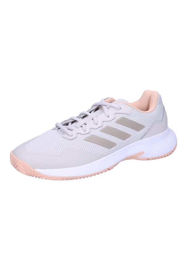 Adidas - Damskie buty do tenisa adidas GameCourt 2. Kolor: szary. Sport: tenis