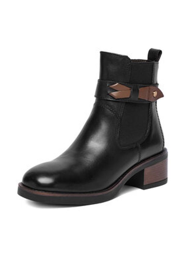 Lasocki Botki CEO-RST-6372-01 Czarny. Kolor: czarny. Materiał: skóra