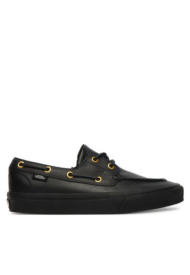 Vans Mokasyny 2-Eyelet VN000Z11CJK1 Czarny. Kolor: czarny. Materiał: skóra