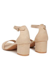 DeeZee Sandały F35557-1 Beżowy. Kolor: beżowy. Materiał: materiał #3