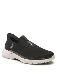 skechers - Skechers Sneakersy Go Walk 6 216278/BLK Czarny. Kolor: czarny. Materiał: materiał