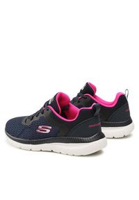 skechers - Skechers Sneakersy Quick Path 12607/NVHP Granatowy. Kolor: niebieski. Materiał: materiał #7