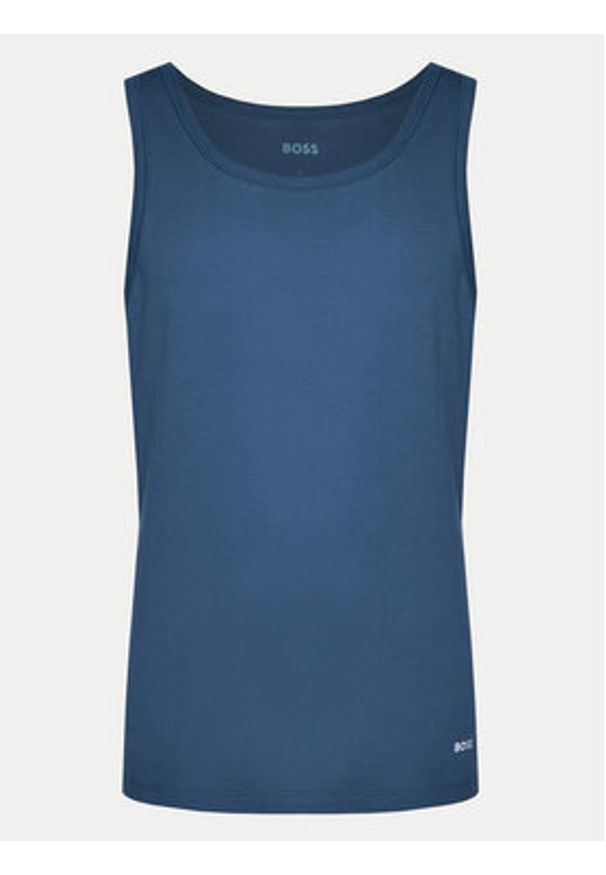BOSS Komplet 3 tank topów 50532476 Kolorowy Regular Fit. Materiał: bawełna. Wzór: kolorowy