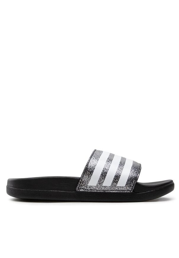 Adidas - Klapki adidas. Kolor: srebrny