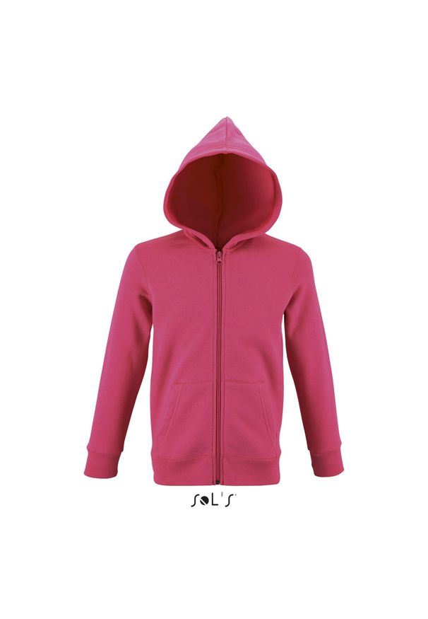 SOL'S - Bluza z kapturem dla dzieci Sol's Stone. Typ kołnierza: kaptur. Kolor: różowy