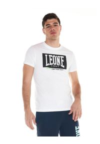 LEONE 1947 APPAREL - Sportowa koszulka męska Fluo. Kolor: biały. Materiał: tkanina. Sport: fitness