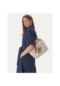 TOMMY HILFIGER - Torebka Tommy Hilfiger. Kolor: beżowy #1