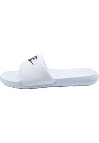 Klapki damskie Nike Victori One Slide. Okazja: na plażę. Kolor: biały, beżowy, wielokolorowy. Materiał: materiał, syntetyk. Styl: sportowy