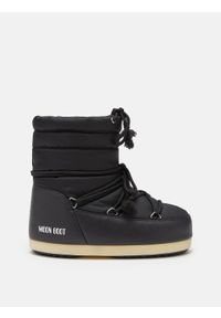 Moon Boot EVX LIGHT NYLON Śniegowce damskie. Kolor: czarny. Materiał: nylon #1