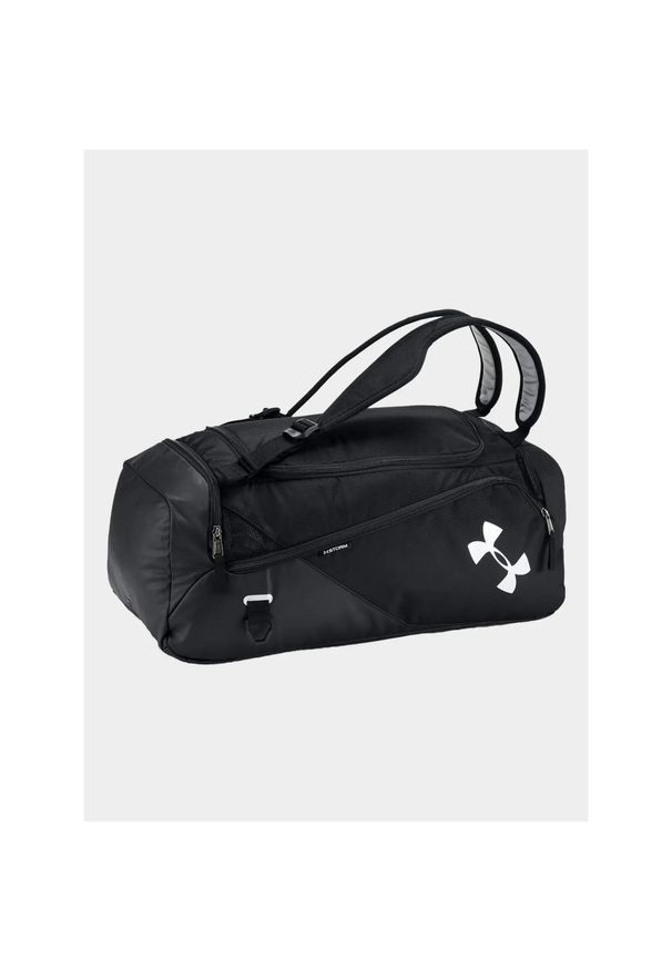 Under Armour - Torba sportowa UNDER ARMOUR Contain Duo Small Backpack Duffle wodoodporna. Kolor: czarny