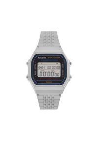 Zegarek Casio. Kolor: srebrny. Styl: vintage #1