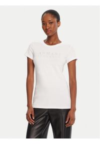 Armani Exchange T-Shirt XW001349 AF17173 U0002 Biały Regular Fit. Kolor: biały. Materiał: bawełna #1