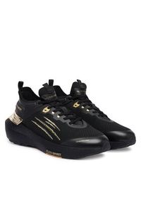Plein Sport Sneakersy FAES USC0733 STE003N Czarny. Kolor: czarny. Materiał: materiał #4