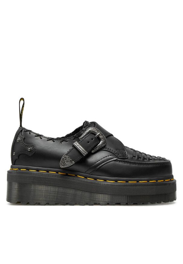 Dr. Martens Półbuty Ramsey Quad 31680001 Czarny. Kolor: czarny. Materiał: skóra