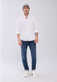 Volcano - Jeansy z recyclingowanego materiału Slim Fit, D-DEXTER 41. Kolor: niebieski. Długość: długie. Styl: klasyczny