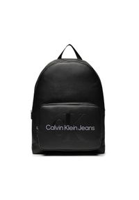 Calvin Klein Plecak Sculpted Campus Bp40 Mono K60K608375 Czarny. Kolor: czarny. Materiał: skóra