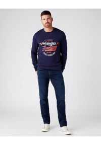Wrangler - WRANGLER GREENSBORO MĘSKIE SPODNIE JEANSOWE BASALT BLUE W15QLR208 112145832